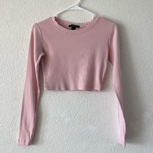 Forever 21 | Women’s Pink Long Sleeve T-Shirt | Size Small